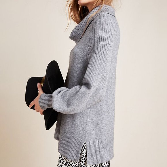 Anthropologie Paloma Knit Tunic Sweater - Picture 2 of 5